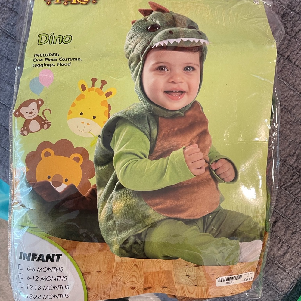 Dino costume 18-24 months